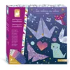 Image de Janod - Kit Origami pour Enfants - 200 Feuilles de Papier avec Effets Visuels et 15 Modèles - DIY - Les Ateliers Du Calme - Kit Loisir Créatif Enfant - Concentration et Créativité - Dès 7 Ans - J09167