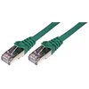 Image de MCL Samar Cordon de raccordement RJ-45 (M) RJ-45 (M) 50 cm FTP (CAT 6) vert