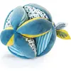 Image de Doudou et Compagnie - Balle de Préhension avec Hochet - Collection Yoca le Koala - Doudou Tout Rond - Bleu - Modèle aléatoire - Idée Cadeau Naissance Bébé Fille ou Garçon - DC3670
