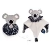 Image de DOUDOU ET COMPAGNIE - Peluche Koala 3en1 Réversible: 1 Doudou + 1 Marionnette= 1 Petit Sac pour se Promener - 25 cm - Collection Petits Futés - Idée Cadeau Naissance - Garantie Doudou Perdu - DC3934