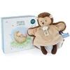 Image de Doudou et Compagnie - Doudou marionnette - Hérisson - Marron - 25 cm - Jolie Boîte Cadeau - Bébé & Moi - Unicef - DC3989