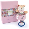 Image de DOUDOU ET COMPAGNIE - Boîte À Musique Faon Rose 20 cm - Collection Boh'aime - Mélodie Apaisante "Twinkle Twinkle Little Star" - Jolie Boîte Cadeau Incluse - Idée Cadeau Naissance Bébé - DC4022