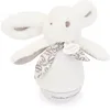 Image de DOUDOU ET COMPAGNIE - Veilleuse Musicale Culbuto Lapin blanc pour Bébé   Peluche Doudou Apaisante avec Mélodie Douce   Lumière Tamisée pour Nuit Sereine   Idée Cadeau Naissance - DC4196