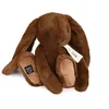 Image de HISTOIRE D'OURS - Peluche Lapin - Collection LE LAPIN - Couleur Café - Compagnon Douceur et Câlins Infinis - 32 cm - Idée Cadeau Inoubliable Pour Petits et Grands Enfants - HO3250