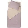 Image de DOMIVA - Parure DE Couette 100X140 + TAIE 40x60 cm Poudre/Nude