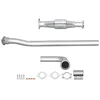 Image de HELLA 8LE 366 053-421 Catalyseur - Easy2Fit® Kit - Euro 2 - à deux pièces - Kit avec pièces d'assemblage - pour p.e. RENAULT CLIO I