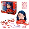Image de Tete a coiffer Miraculous Ladybug - BANDAI - Rouge - Licence Miraculous - Pour enfant a partir de 4 ans