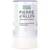 Image de PROPOS'NATURE Déodorant Minéral Pierre d'Alun Bio - 120 g - 100% naturel - Sans Alcool - Sans Parfum - Sans Colorant - Sans Hlorydrate d'Aluminium ni Conservateur