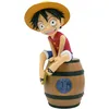 Image de Teknofun - Licence Officiel One Piece - Réveil Luffy tonneau OP Réveil avec Figurine pour Enfant à Collectionner - 811644