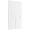 Image de Porte pour tableau électrique 3 rangées blanche