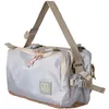 Image de Love Radius CaravanBag Pack Ultime ! - Warm Silver | Sac à langer - Porte-bébé ceinture hanche - Attache porte-bébé et poussette - Multifonction 6 position, Gris, Sac à langer portage d'appoint