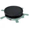Image de LITTLE BALANCE 8948 Cheese & Fun, Raclette Grill, 2 en 1, Jusqu'à 6 personnes, Sans PFAS, 800 W, Sapin