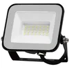 Image de V-TAC Projecteur LED d'extérieur 20 W   [puce SAMSUNG]   1620 lumens   IP65   Projecteur LED extérieur, couleur noire, pour maison, jardin, garage, étanche, lumière blanche froide
