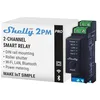 Image de Shelly Pro 2PM - Interrupteur connecté sur rail DIN, Commutateur W-Fi, LAN Biphasé - 25 A, Compteur consommation électrique, Contrôle à distance, app iOS, Android, Compatible Alexa, Google Home