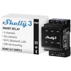 Image de Shelly Pro 3 - Interrupteur connecté sur rail DIN, Commutateur W-Fi, LAN, Triphasé - 48 A, Contacts secs, Contrôle à distance Éclairage, app iOS, Android, Compatible Alexa, Google Home, SmartThings