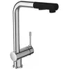 Image de Ideal Standard BC178AA Ceralook Mitigeur à poser sur évier, à bouche haute orientable et amovible, douchette 2 fonctions Chromé