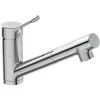Image de Ideal Standard BC294AA Ceralook Mitigeur à poser sur évier avec bec bas orientable et extractible, douchette 1 fonction, chromé