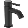 Image de Ideal Standard BC193XG Mitigeur de lavabo Ceraline H75 avec bonde à tirette, saillie 10 cm, noir soyeux