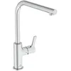 Image de Ideal Standard - Goût, Mitigeur monocommande pour évier de cuisine, Bouche en L tubulaire et distribution orientable, Chromé