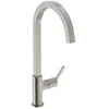 Image de Ideal Standard - Gusto, Mitigeur monocommande pour évier de cuisine, Bouche haute carrée orientable à 360°, Silver Storm