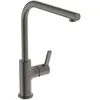Image de Ideal Standard - Goût, Mitigeur monocommande pour évier de cuisine, Bouche en L tubulaire et distribution orientable, Magnetic Grey