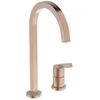 Image de Ideal Standard - Goût Mitigeur monocommande pour évier de cuisine à deux trous, Bouche haute carrée orientable à 360°, Sunset Rose