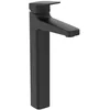 Image de Ideal Standard - Ceraplan, Mitigeur monocommande haute pour lavabo, robinet de support sur plan, noir soie