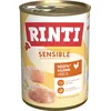 Image de RINTI Poulet Sensible + riz 12 x 400 g