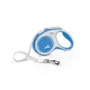 Image de Flexi Comfort Tape Laisse rétractable pour chien jusqu'à 15 kg Gris et bleu Taille S 5 m