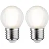 Image de Paulmann 28639 LED-lamp Energielabel F (A - G) E27 5 W Warmwit (Ø x h) 45 mm x 78 mm 2 stuk(s)