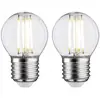 Image de Paulmann 28640 LED-lamp Energielabel F (A - G) E27 5 W Warmwit (Ø x h) 45 mm x 72 mm 2 stuk(s)