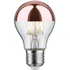 Image de Paulmann Ampoule LED à filament AGL 28671-6,5 W - Tête miroir cuivre - 2700 K - Blanc chaud - E27