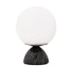 Image de Pauleen Shining Pearl 48192 Lampe de table en verre E14 20 W Noir/blanc marbré