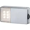 Image de Paulmann 70498 Lampe d'armoire SnapLED avec rouleau coulissant argenté Lumière allumée lorsque la porte est ouverte Lumière éteinte en appuyant sur le rouleau 4 x 15 V Montage avec pastilles adhésives