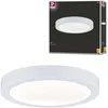 Image de Paulmann 70899 Panneau LED Abia rond incl. 1x22 watts éclairage de plafond Blanc dépoli plafonnier plastique éclairage de salon 2700 K