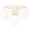 Image de Paulmann 71062 Gove Plafondlamp G9 Chroom, Satijn