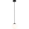 Image de Paulmann 71073 Luminaire en suspension LED Selection Bathroom Gove IP44 9W Noir mat, Satin luminaire de salle de bain