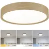 Image de Paulmann 71085 Tega LED-plafondlamp LED LED vast ingebouwd 22.5 W Hout