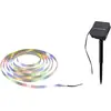 Image de Paulmann 78897 Solar LED Stripe 3m RGBY LED-strip basisset 0.3 W Zwart