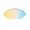 Image de Paulmann 79897 Panneau LED Velora Zigbee Smart Home 400 mm rond incl. 1x22 watts gradable Gestion des couleurs RGBW plafonnier 3000 K
