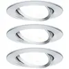 Image de Paulmann 93469 Inbouwlamp Set van 3 stuks LED GU10 19.5 W Aluminium