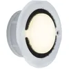 Image de Paulmann 93740 Spot encastrable Special Line IP65 à LED opale en polycarbonate opale blanc chaud 1,4 W 230 V avec ampoule incluse