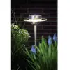 Image de Paulmann 93764 Ufo Tuinlamp op zonne-energie 0.2 W Warmwit RVS, Helder