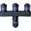Image de Paulmann 93929 Verlichtingssysteem Plug&Shine 3-voudige verdeler Zwart