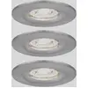 Image de Paulmann 94301 EBL Nova mini Coin LED-inbouwlamp Set van 3 stuks LED-module LED vast ingebouwd 4 W IJzer