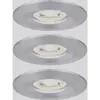Image de Paulmann 94305 EBL Nova mini Coin LED-inbouwlamp Set van 3 stuks LED 4 W Aluminium