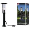 Image de Paulmann 94322 luminaire d'extérieur LED Plug & Shine Poller Classic IP44 incl. 1x2 watts gradable clair métal 3000 K E14