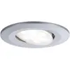 Image de Paulmann 99928 Calla Spot LED encastrable rond 1 x 6 W IP65 Blanc neutre Chrome mat orientable en plastique 4000 K