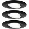 Image de Paulmann 99991 LED-inbouwlamp LED LED vast ingebouwd 18 W Zwart (mat)