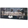 Image de HAKU Möbel garderobe murale acier inox, motif, inox, MDF - Dim.: L 50 cm x H 20 cm x P 5 cm, Style: Modern